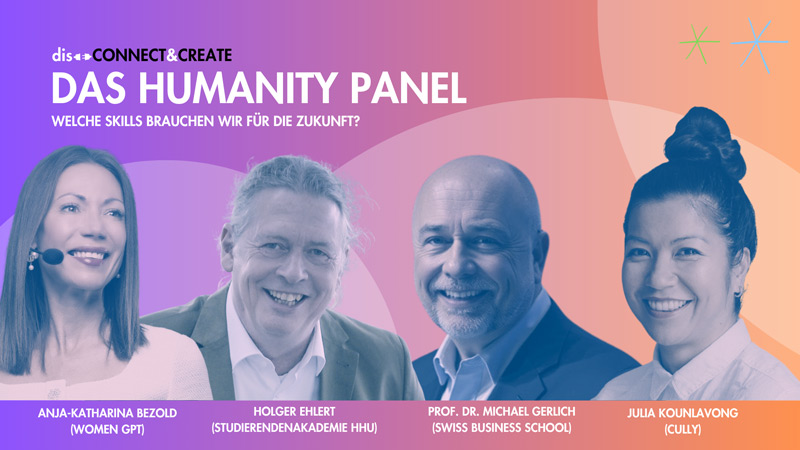 KI Speaker auf dem Humanity Panel 2025